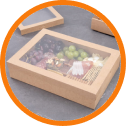 Sustainable catering boxes and biodegradable food containers